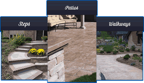 Steps, Patios, Walkways